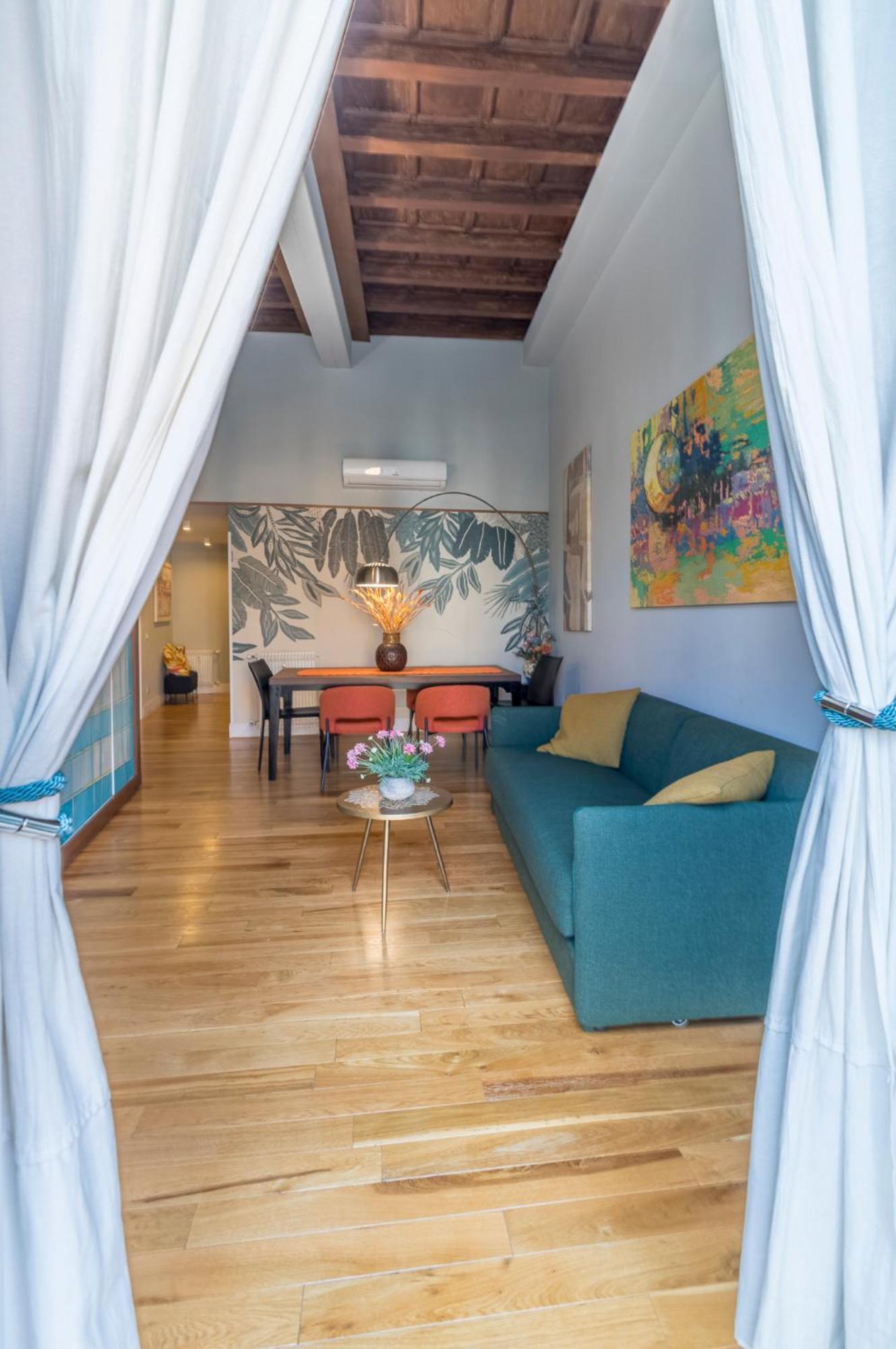 Navona Charming Balcony Apartment Rome Bagian luar foto